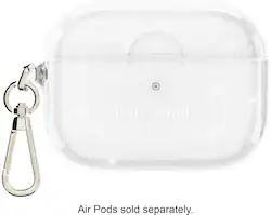 kate spade new york - Protective Case for Apple Airpods 4th Generation - That Sparkle Silver - Front_Zoom