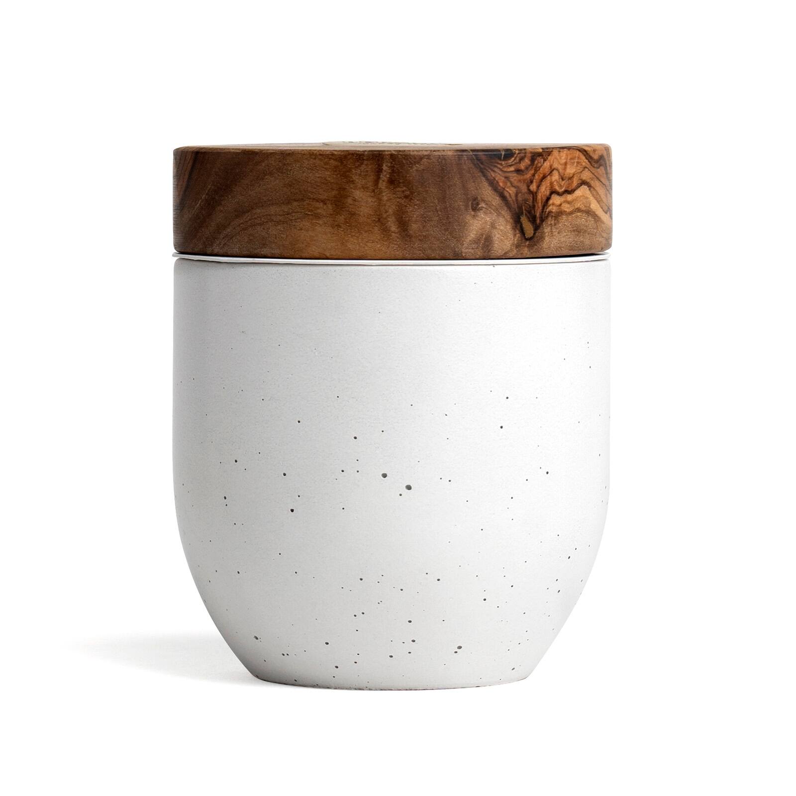 Alt View 1. Berard - Millenari Salt Keeper Mill, 3.25-Inch, White - White.