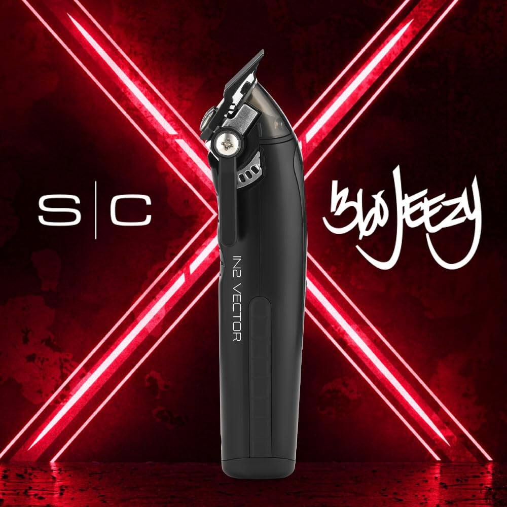 StyleCraft SC x 360 Jeezy IN2 Vector Hair Clipper Black SC614B