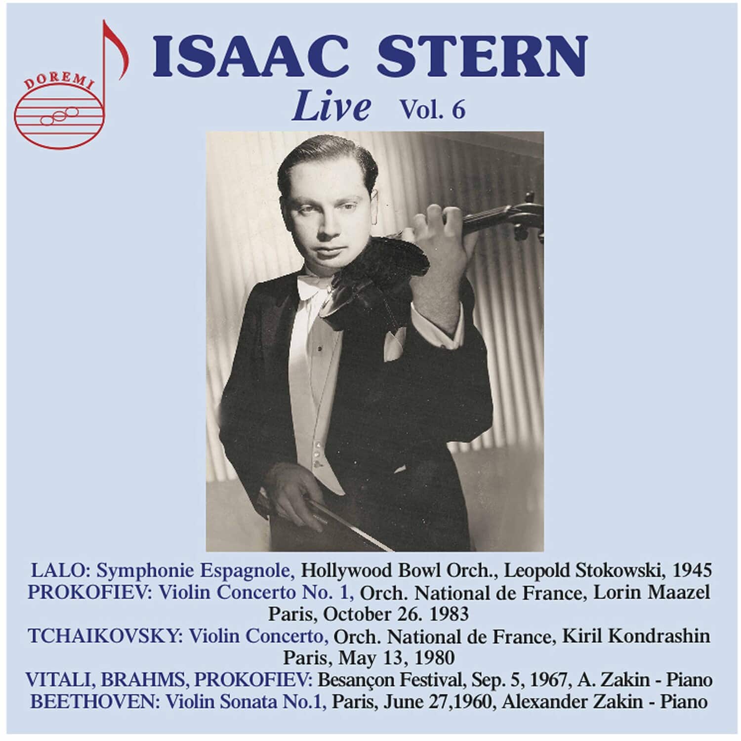 Various Artists - Isaac Stern Live 6    - COMPACT DISCS [CD] price history on PriceWatchPro