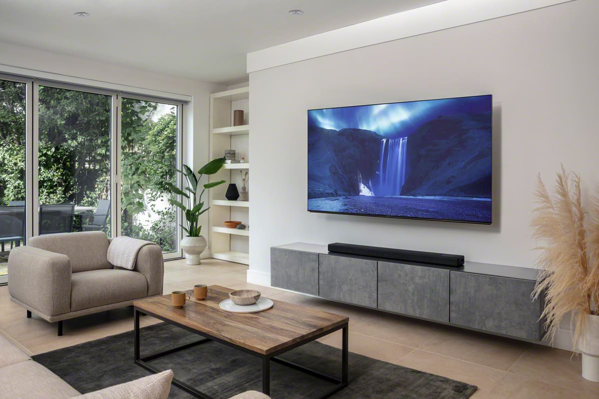 Alt View 31. Sony - Sony HT-A5000 Dolby Atmos Smart Soundbar works with Alexa and Google Assistant, Chromecast built-in, AirPlay2, Bluetooth - Black.
