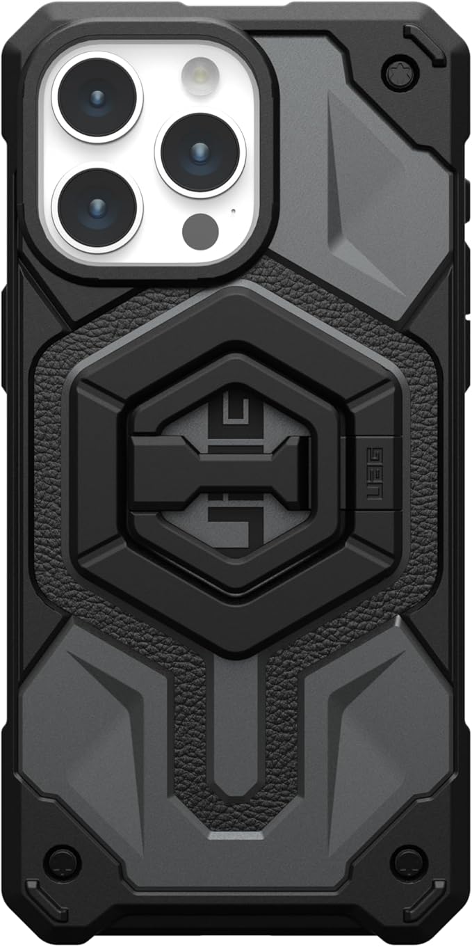 Back. UAG - UAG Magnetic Ring Stand Phone Grip & Hand Free Kickstand Black - Black.