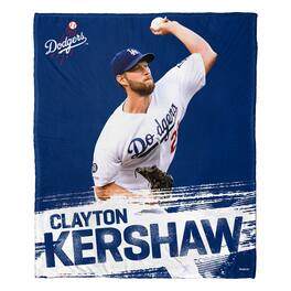 Northwest - Clayton Kershaw Los Angeles Dodgers 50" x 60" Player Silk Touch Throw Blanket - Multicolor