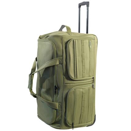 Front. US Army - ROMEO 31-inch Tactical Rolling Duffel - TACTICAL GREEN.