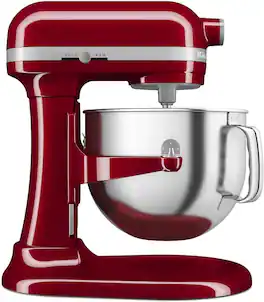 KitchenAid - 7 Quart Bowl-Lift Stand Mixer KSM70SKXXER - Empire Red