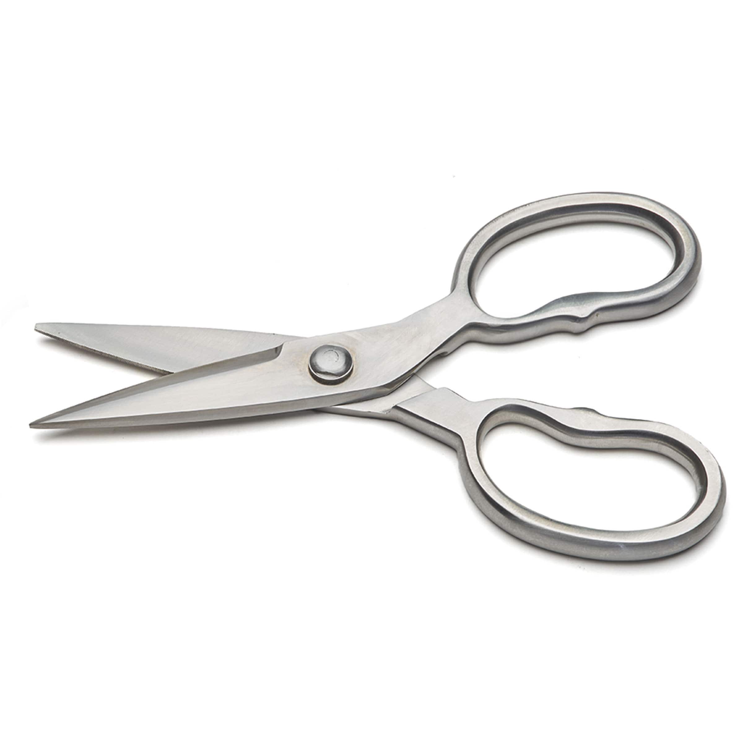 Kings County Tools - Heavy Duty Kitchen Scissors - Buff Satin Finish