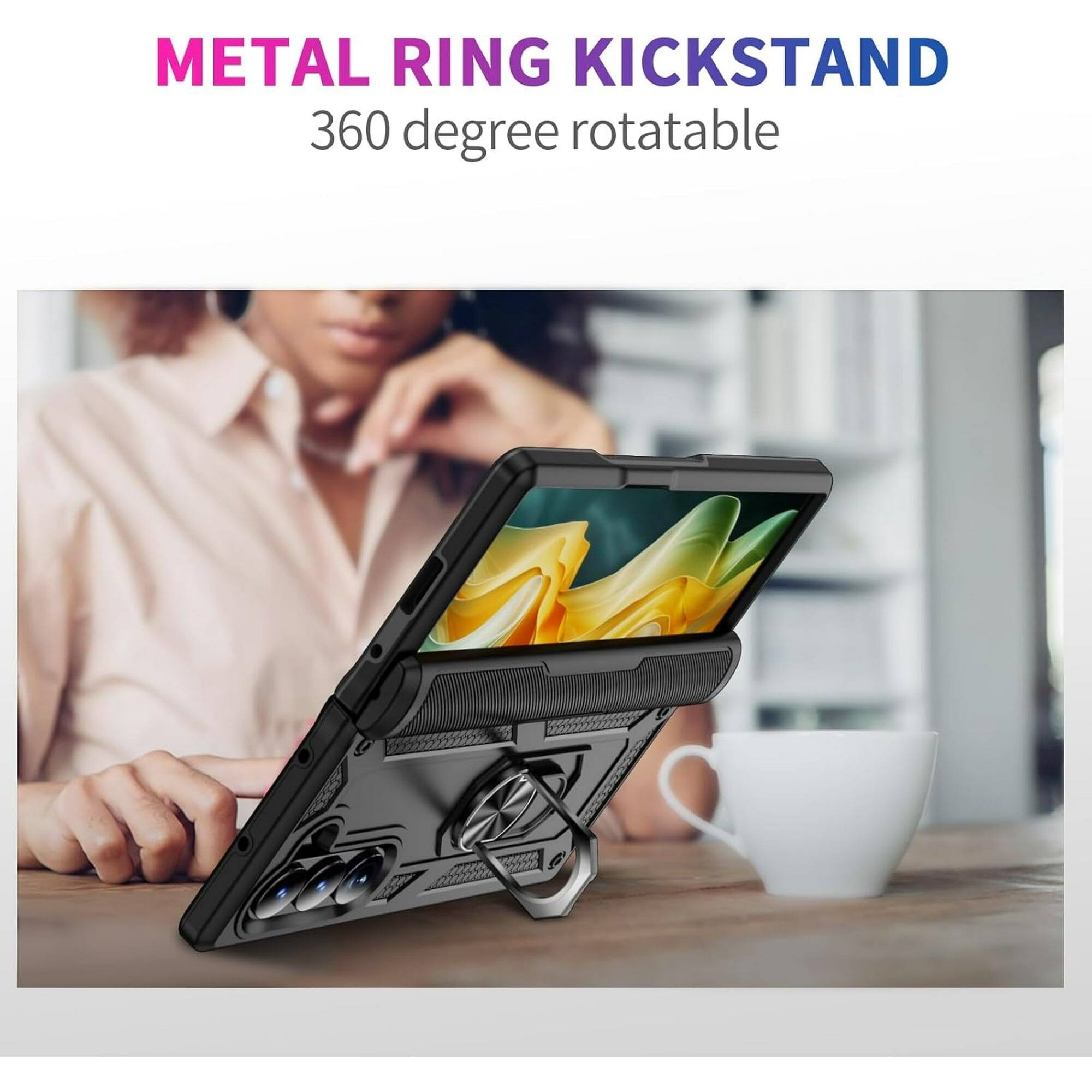 METAL RING KICKSTAND
360 degree rotatable
