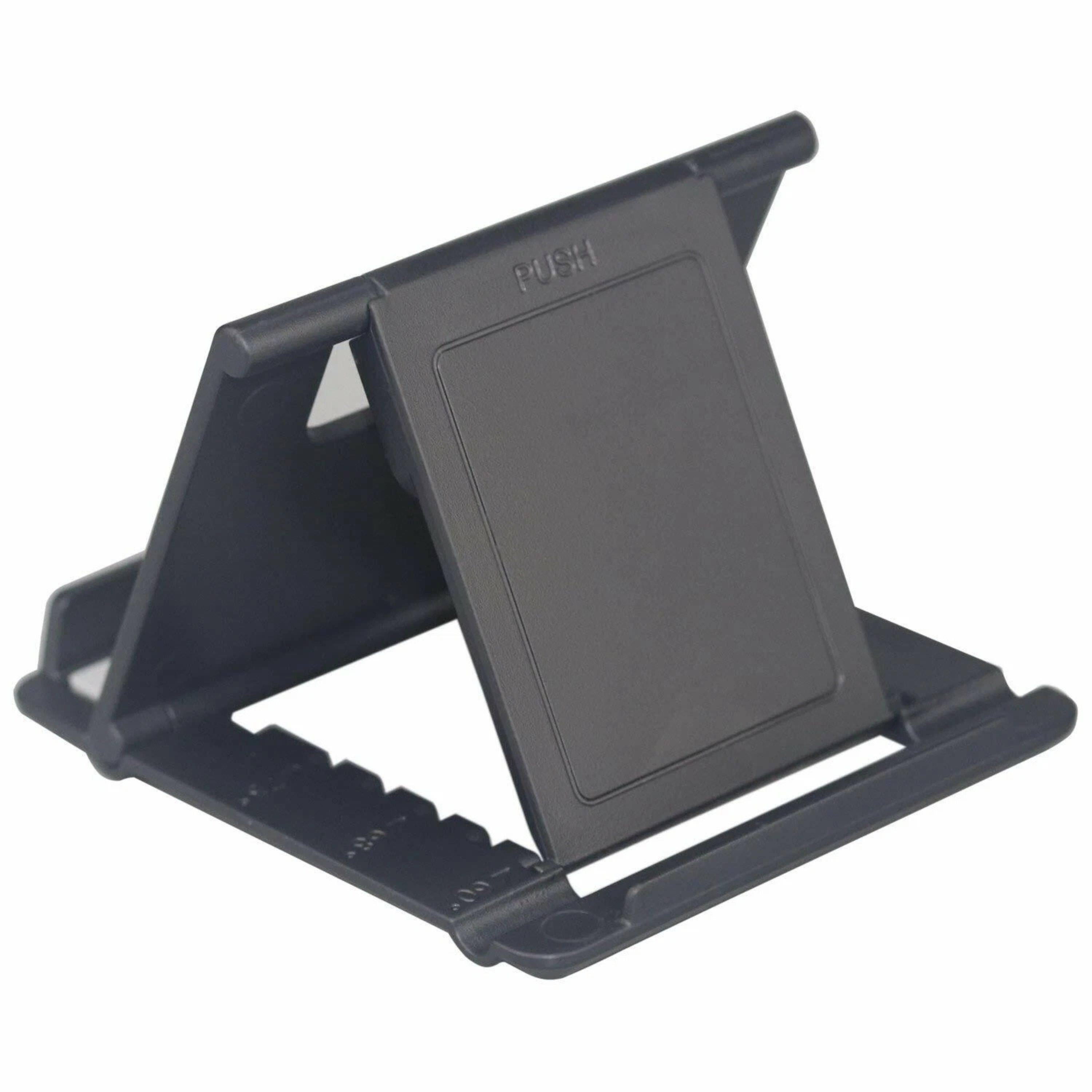 Angle. Kitcheniva - Adjustable Desk Mount Phone Holder Cradle - Black.