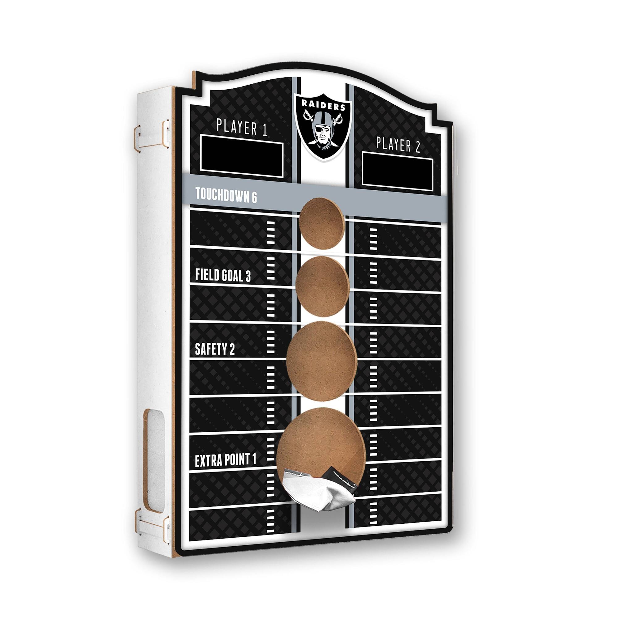 Las Vegas Raiders Hanging Bean Bag Toss Game