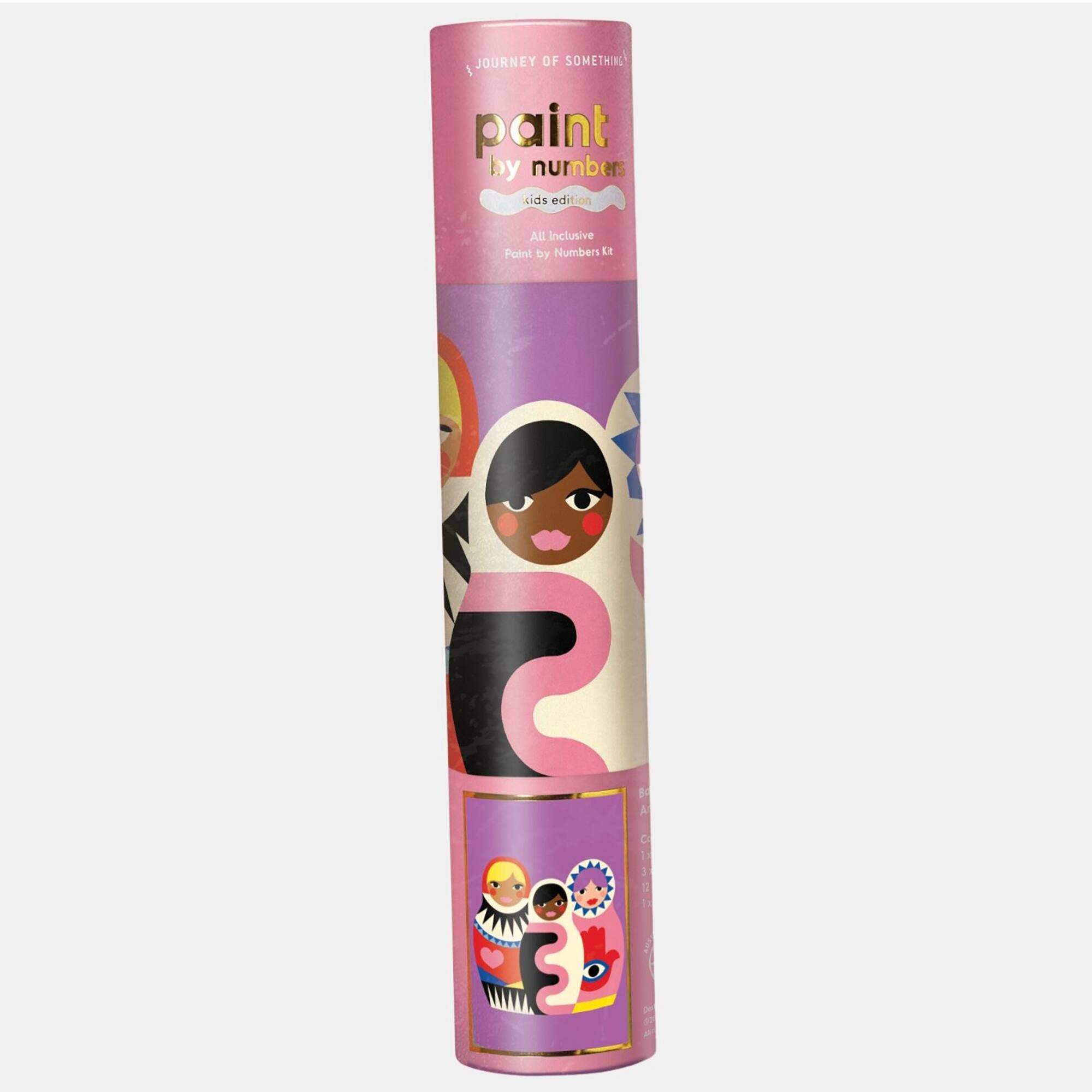 JOURNEY OF SOMETHING
Paint by Numbers
Kids Edition
All Inclusive
Paint by Numbers Kit