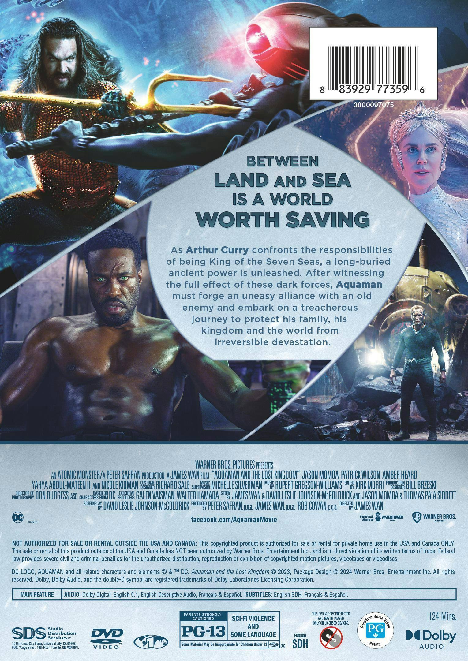 Aquaman and the Lost Kingdom [DVD] [Standard] - Best Buy