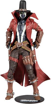 McFarlane Toys - Spawn 7 Inch Action Figure | Gunslinger - Red