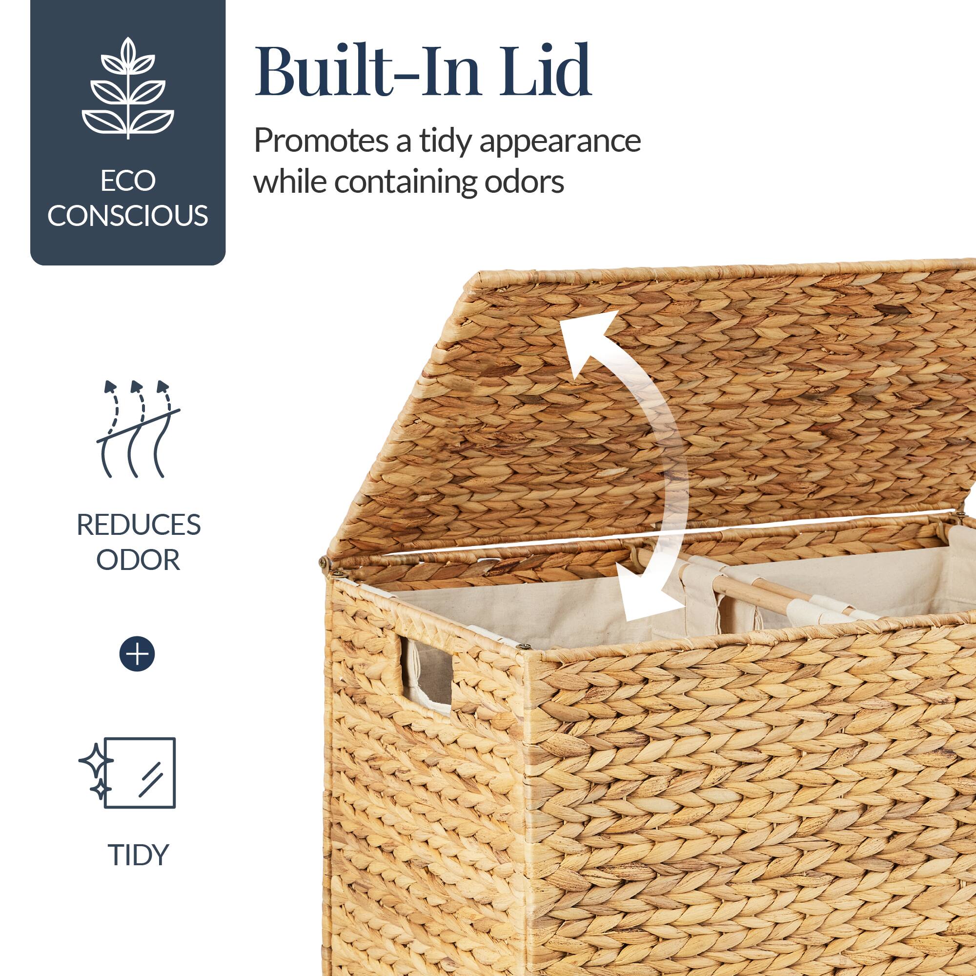 Built-In Lid

Promotes a tidy appearance while containing odors

REDUCES ODOR

TIDY