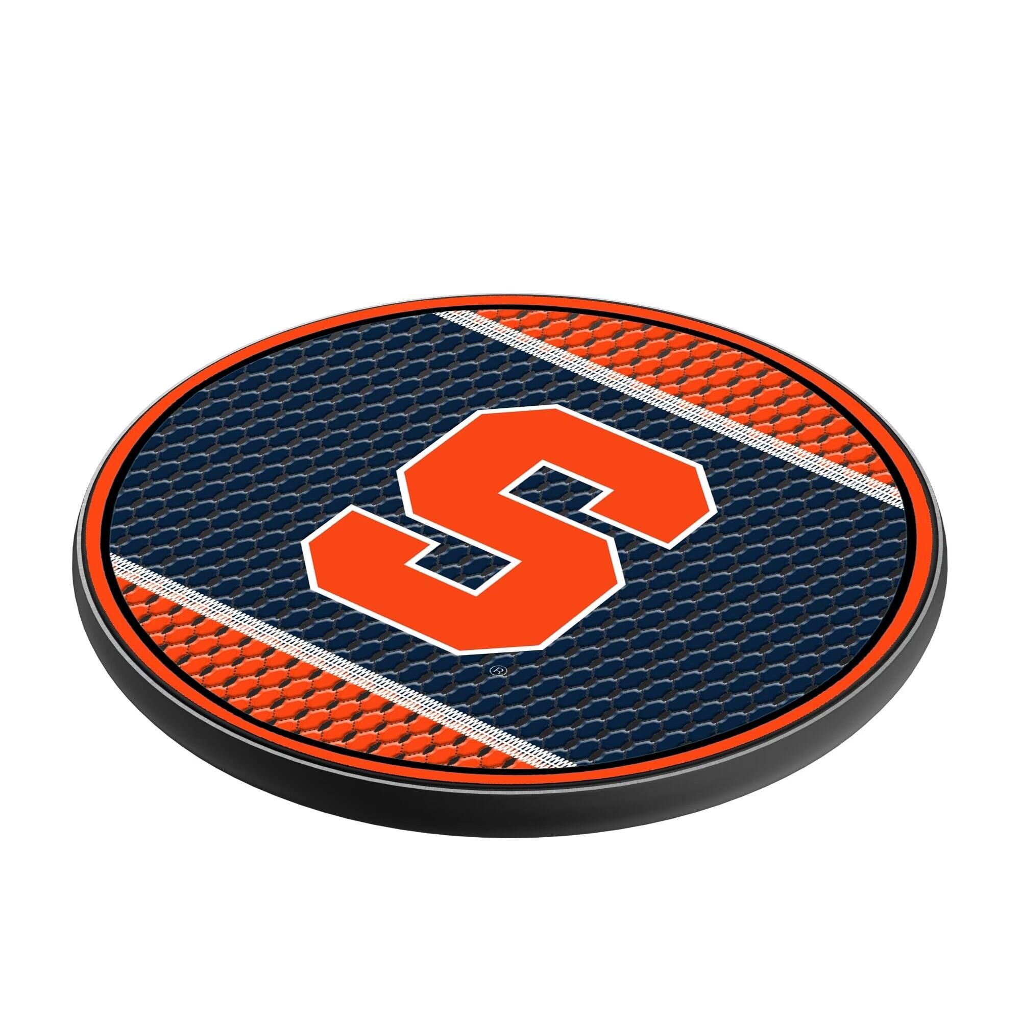 Alt View 1. Keyscaper - Syracuse Orange 15 Watt Wireless Induction Charger - Multicolor.