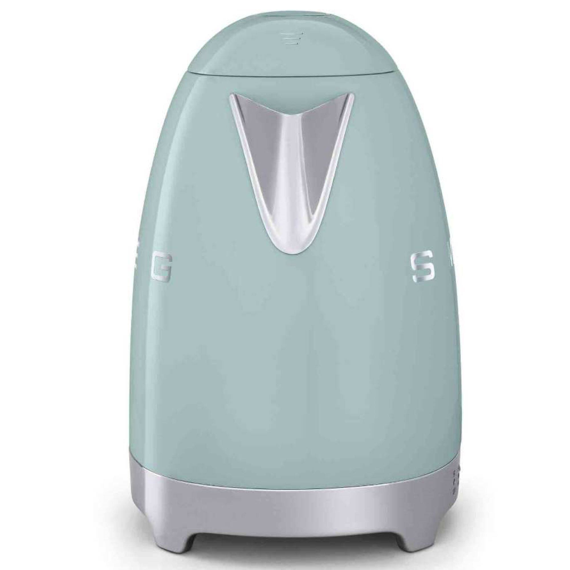 Alt View 1. SMEG - KLF04 7-Cup Variable Temperature Kettle - Pastel Green.