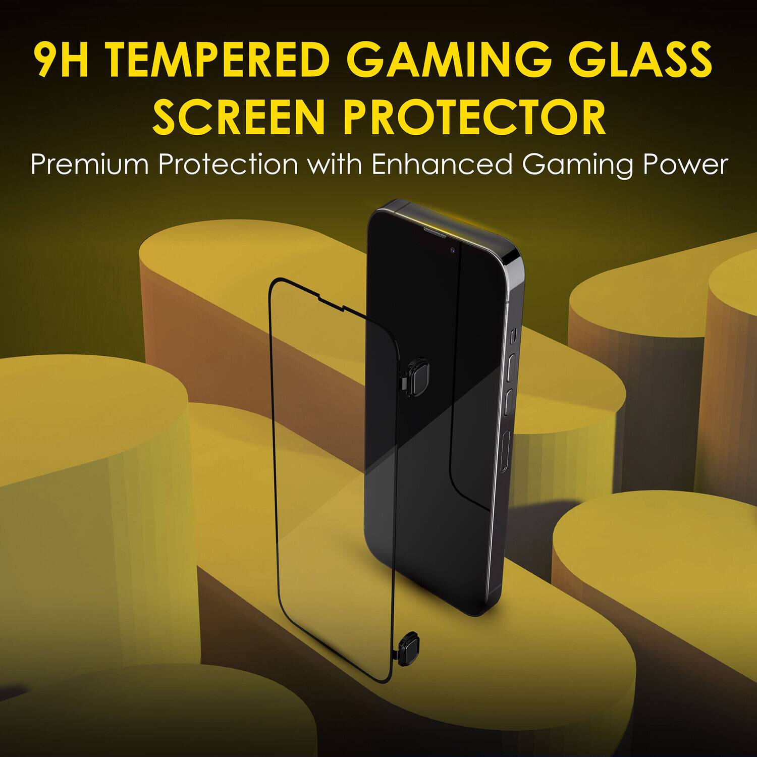 9H Tempered Gaming Glass Screen Protector  
Premium Protection with Enhanced Gaming Power
