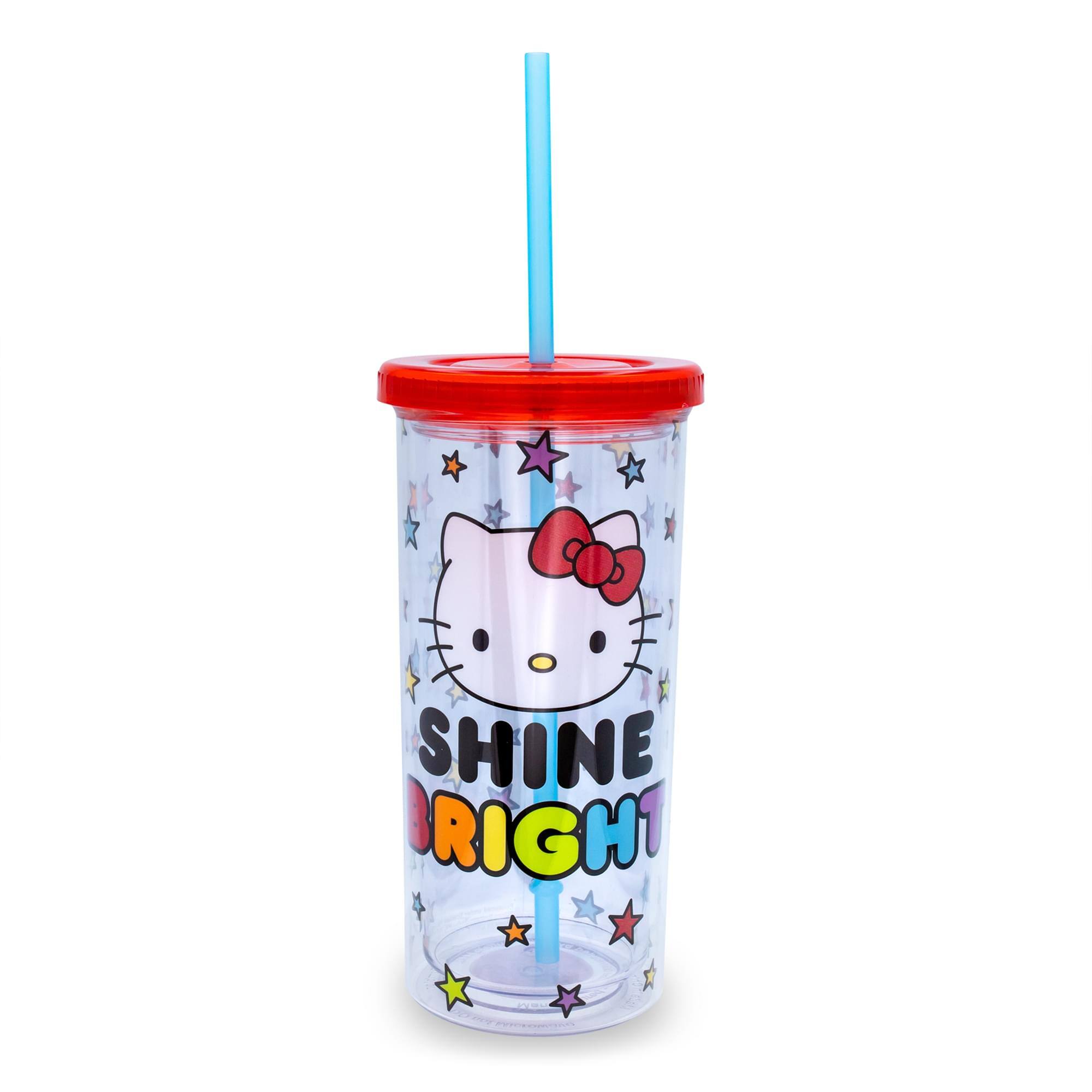 Silver Buffalo - Sanrio Hello Kitty Shine Bright Carnival Cup With Lid | Holds 20 Ounces - Red price history on PriceWatchPro