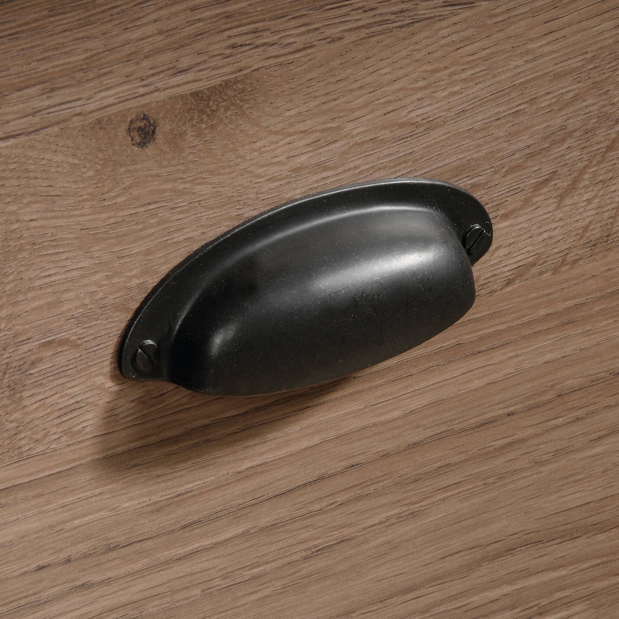 Alt View 2. TinyHomie - Lateral File Brown finish.