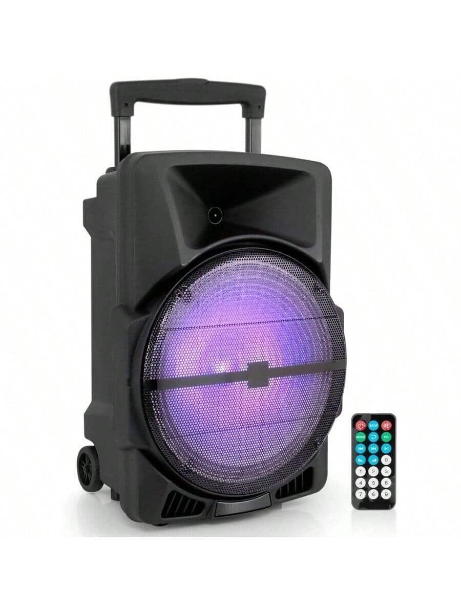 Stamp n Camp - Enhanced Sound Quality System Speaker: Stereo, Portable, Party in Green - Perfect for Home, Party - 15\