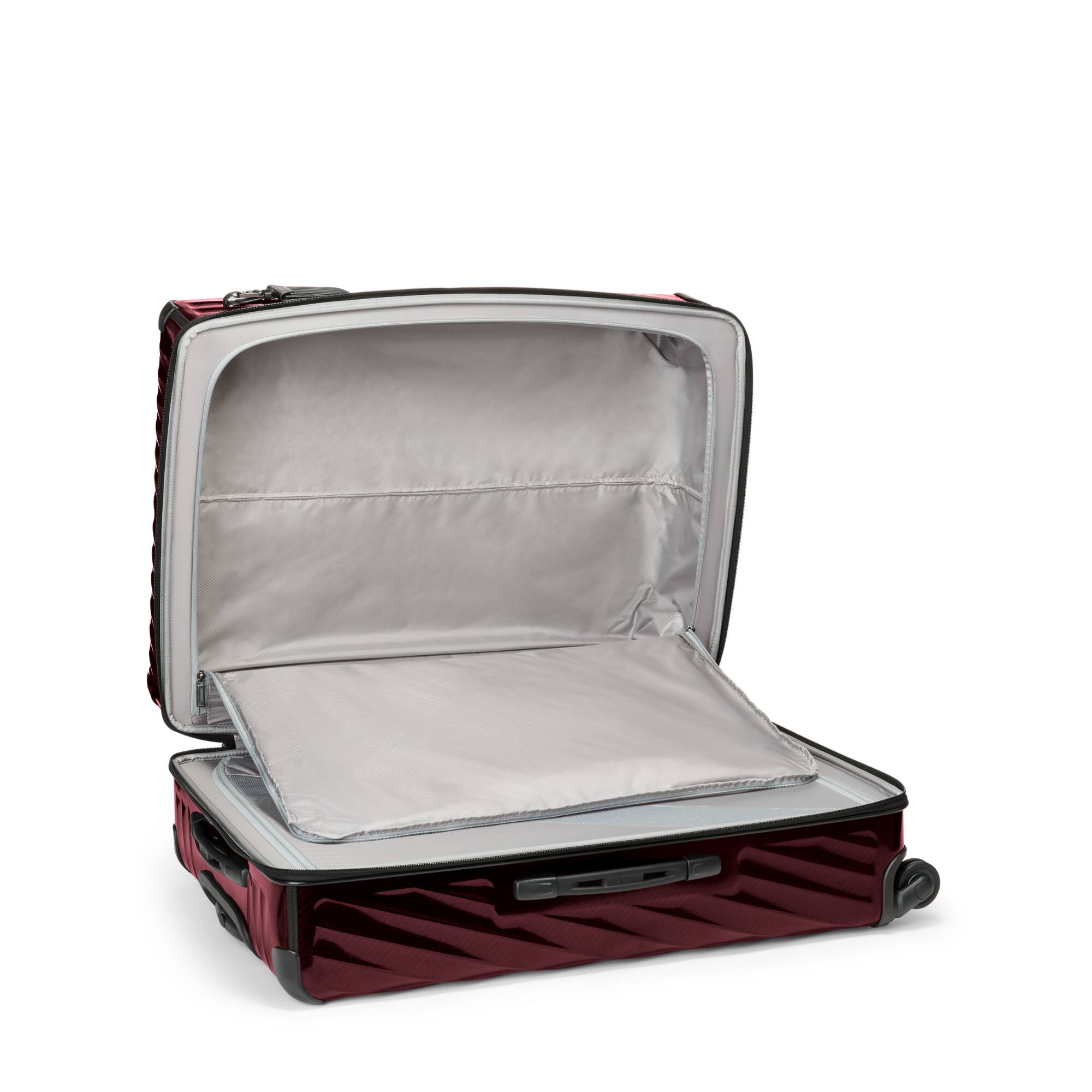 Angle. TUMI - 19 Degree Lite Extended Trip 30" Packing Case Suitcase - Wine.