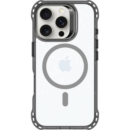 Front. SaharaCase - Venture-X Series Kickstand Case with MagSafe for Apple iPhone 16 Pro Max - Space Gray.