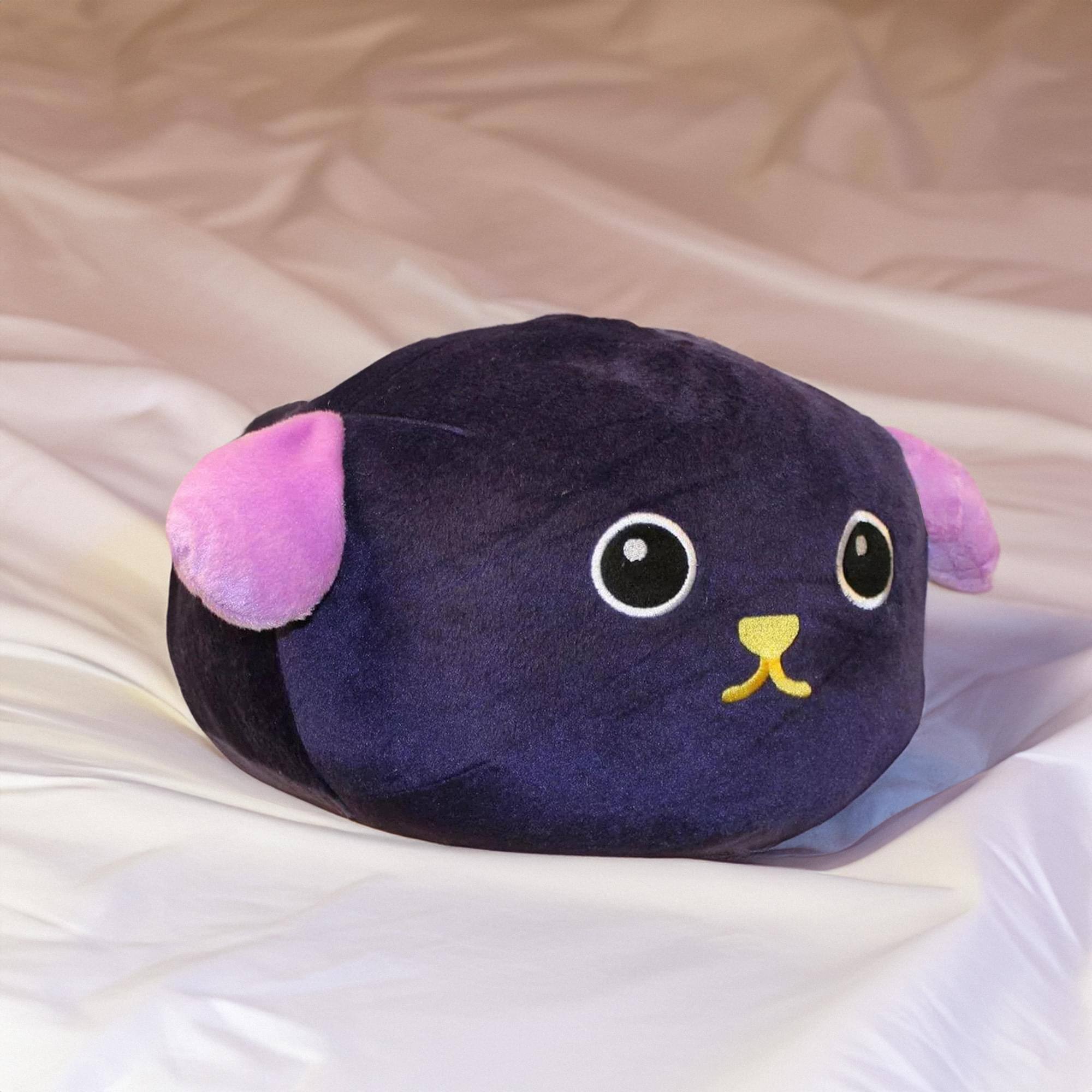 Alt View 2. Fiesta - Mameshiba 18" Large Plush: Black Bean - Black.