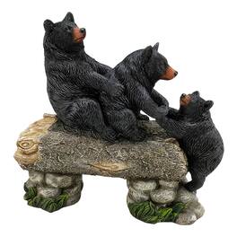 FC Design - 9.75"W Bear Family Crossing Bridge Figurine Statue Office Desk Tabletop Home Decor Gift - Multi-Color