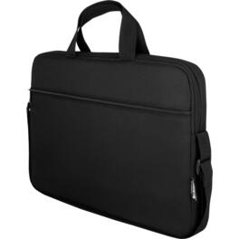 Urban Factory - Nylee Carrying Case for 12" Notebook - Drop Resistant, Water Resistant, Shock Absorbing - 210D - Black