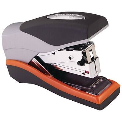 Alt View 2. Swingline - Optima 40 Compact Reduced Effort Stapler, 40-Sheet Capacity - Black/Silver.