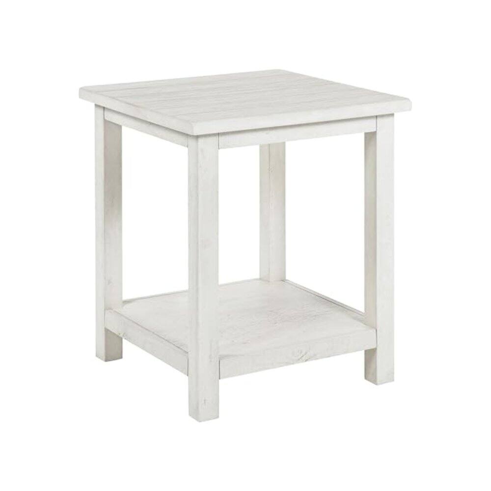 Alt View 3. Coaster Co. of America - Payne 2-piece Coffee and End Table Set Distressed White - White.