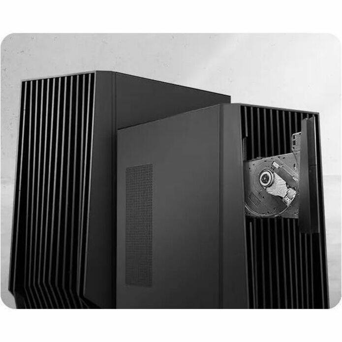 Alt View 1. MSI - MSI PRO DP400 AI PRO DP400 AI 2NVV-023US Desktop Computer - Intel Core Ultra 7 265F - 64 GB - 2 TB PCI Express NVMe SSD - Black.