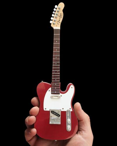 Axe Heaven Fender Telecaster Candy Apple Red Mini Electric