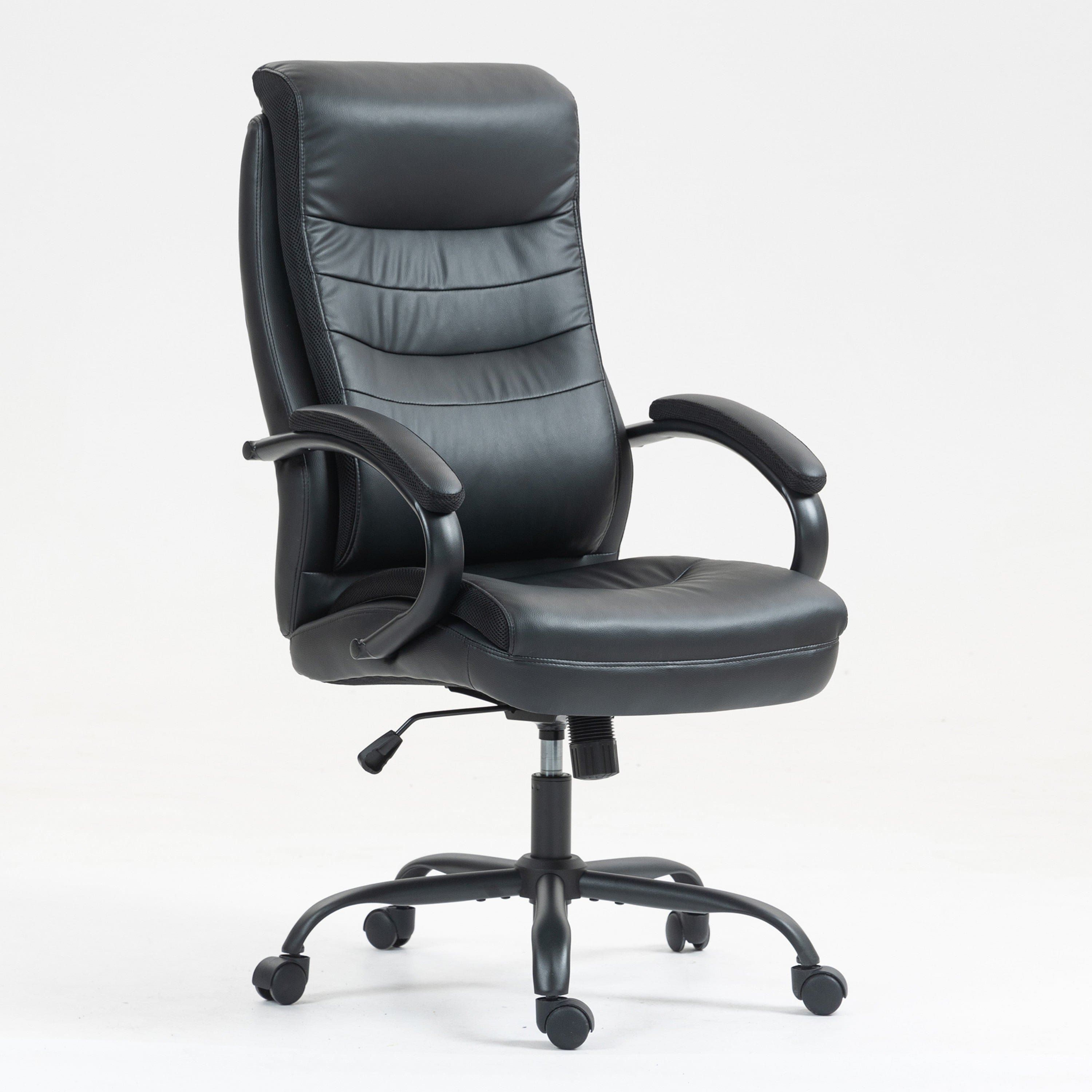 Boyel Living - High Back Ergonomic Adjustable Office Chair - Black