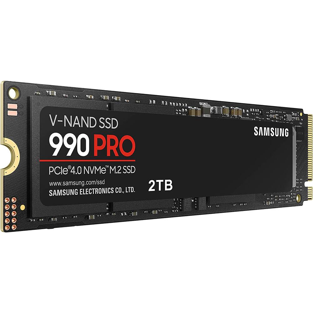 V-NAND SSD  
990 PRO  
PCIe 4.0 NVMe™ M.2 SSD  
www.samsung.com/ssd  
2TB  
SAMSUNG ELECTRONICS CO., LTD.
