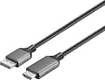 Insignia™ - 6 ft. DisplayPort to HDMI Cable - Black