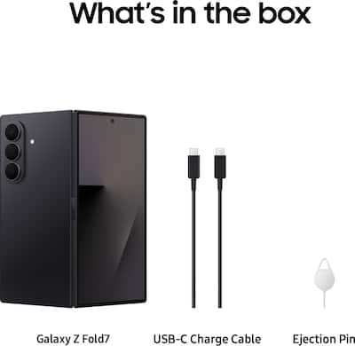 Samsung Galaxy Z Fold7 1TB (Unlocked) Jet Black SM-F966UZKFXAA Samsung Galaxy Z Fold7 1TB (Unlocked) Jet Black SM-F966UZKFXAA