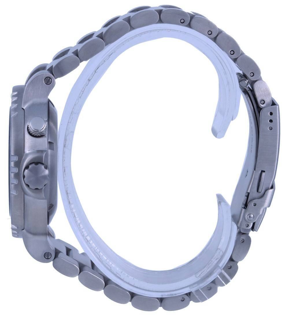 Left. RATIO - FreeDiver Red Dial Stainless Steel Quartz 1050HA93-02V-RED 1000M Men's Watch - Red.