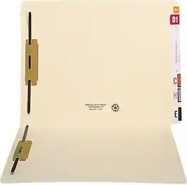 Medical Arts Press - Classification Folder, 3/4" Expansion, Letter Size, 50/Box (31439) - Manila