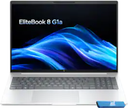 HP - Upgraded - EliteBook 16" 8 G1a AI Notebook - AMD Ryzen 7 PRO 250 with 32GB Memory - 1TB SSD - Windows 11 Pro - Silver