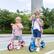 Alt View 4. GoTrax - KS8 Kids Kick Scooter for Ages 5+, 8" Wheels, Adjustable Handlebar, Foldable Design - Pink.