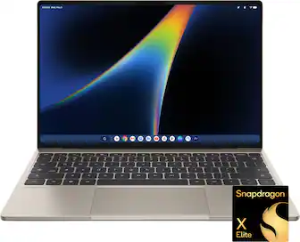 Dell - XPS Googlebook - 13.4" 2.5K Touchscreen Laptop - Snapdragon X Elite X1E-80-100 2024 - 16GB Memory - 512GB Storage - Shimmer