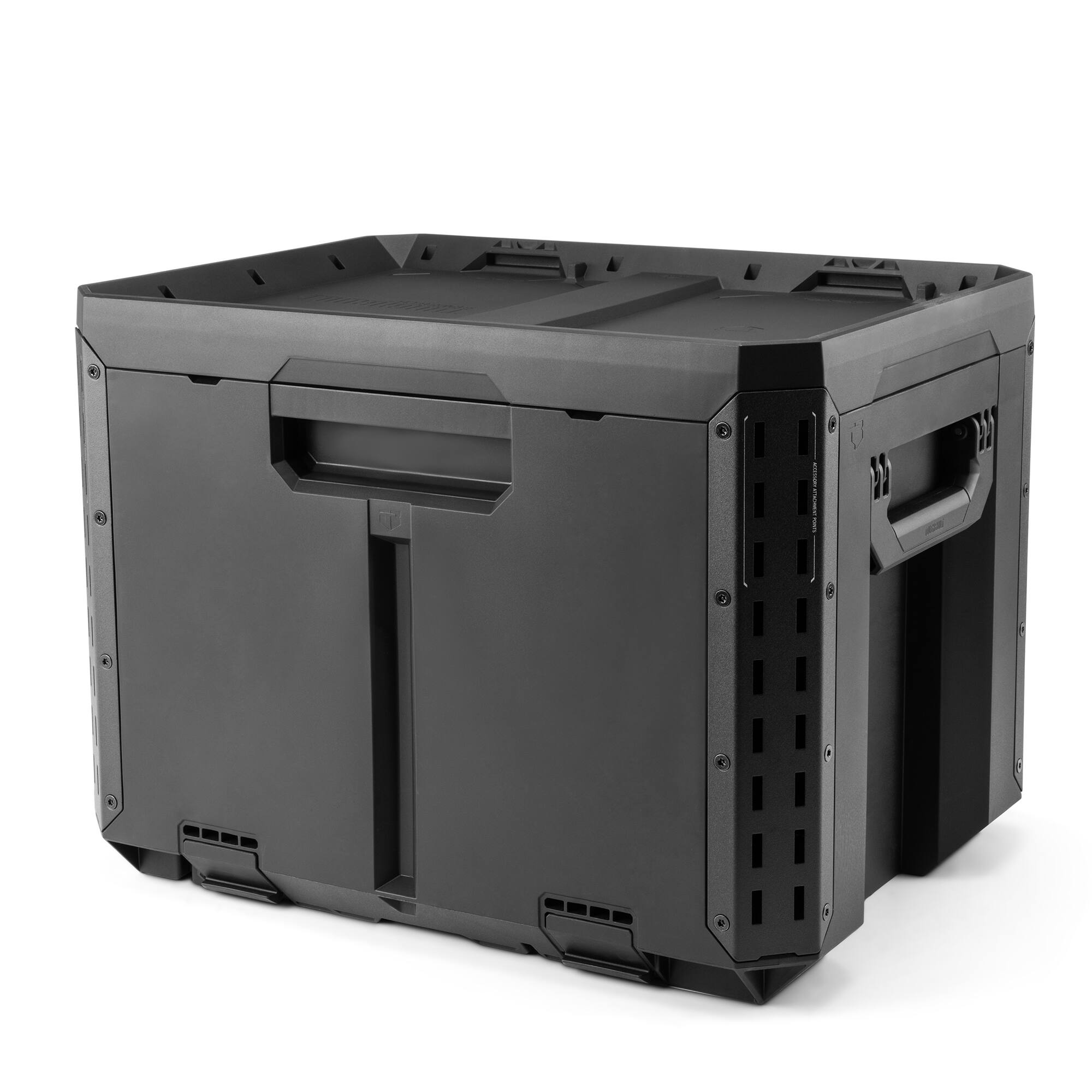 Alt View 8. ToughBuilt - ToughBuilt StackTech 4-Drawer Locking Box, Plastic Storage Tool & Gear Organizer - Black.