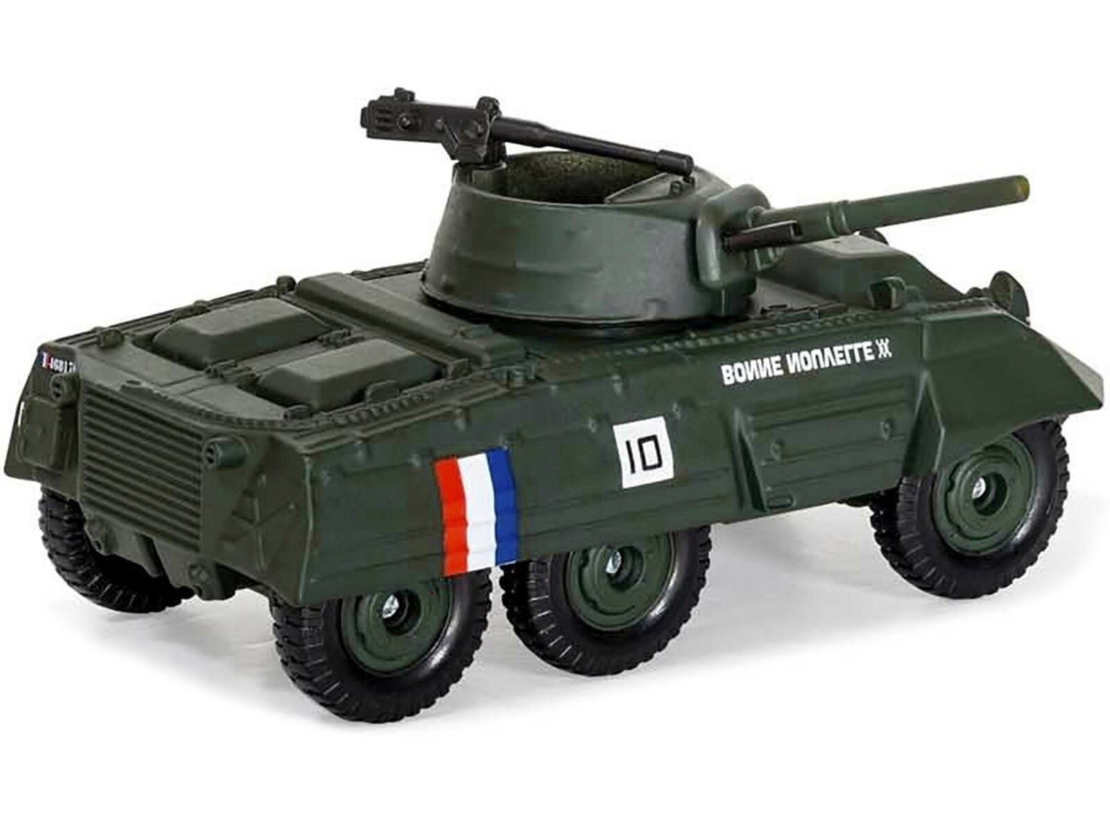 Angle. Corgi - Ford M8 Greyhound Armored Car 14th Armoured Division North West Europe Military Legends in Miniature Series - Multi.