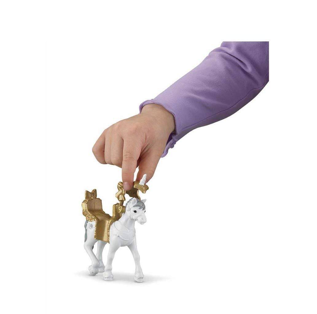 Alt View 3. Fisher Price - Precious Palace Pony Palace Princess Stable - Includes unicorn headpiece & brush to groom Kirin + More - Multi.