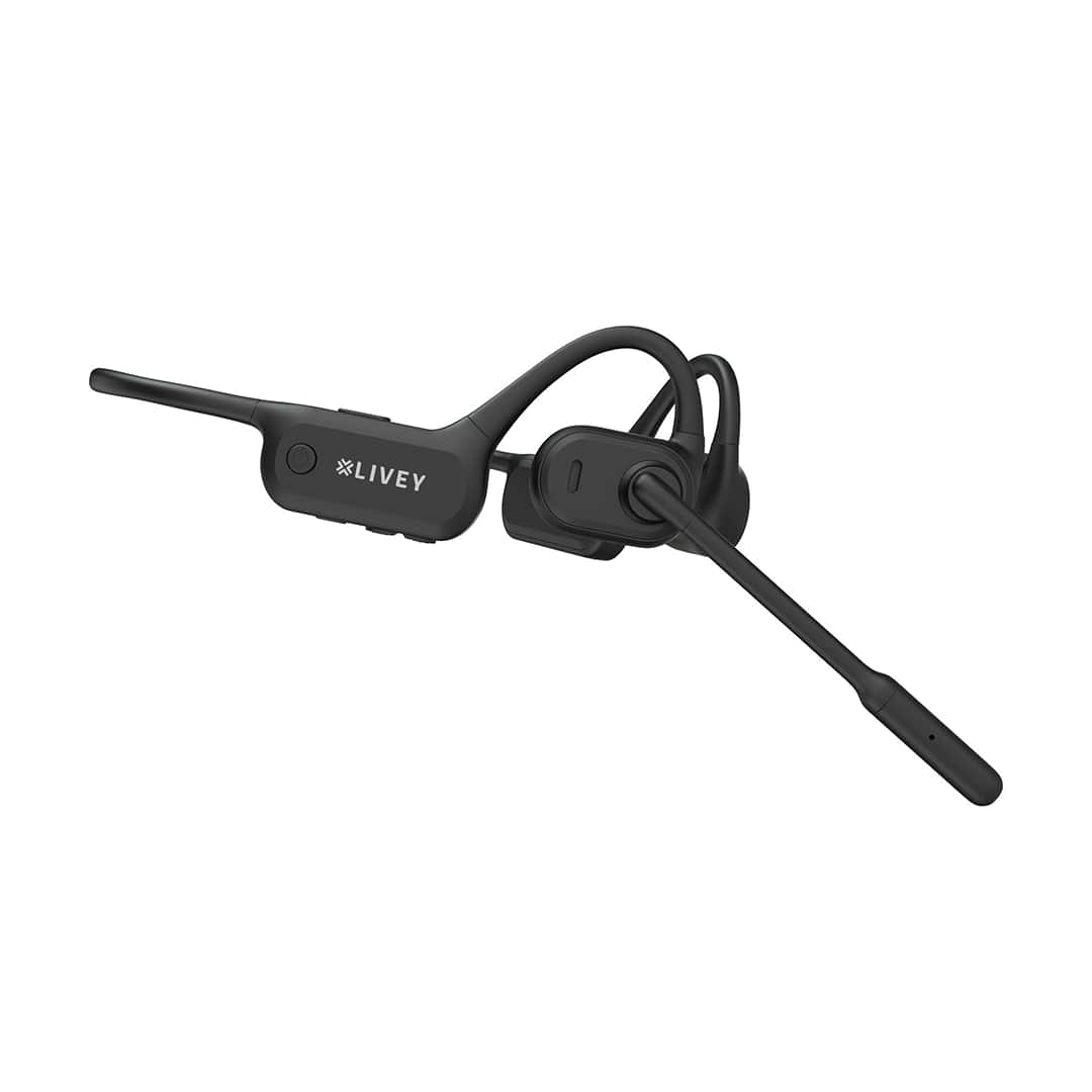 LIVEY - OpenEar 750BT Wireless Bluetooth Headset with Environment Noise Cancellation