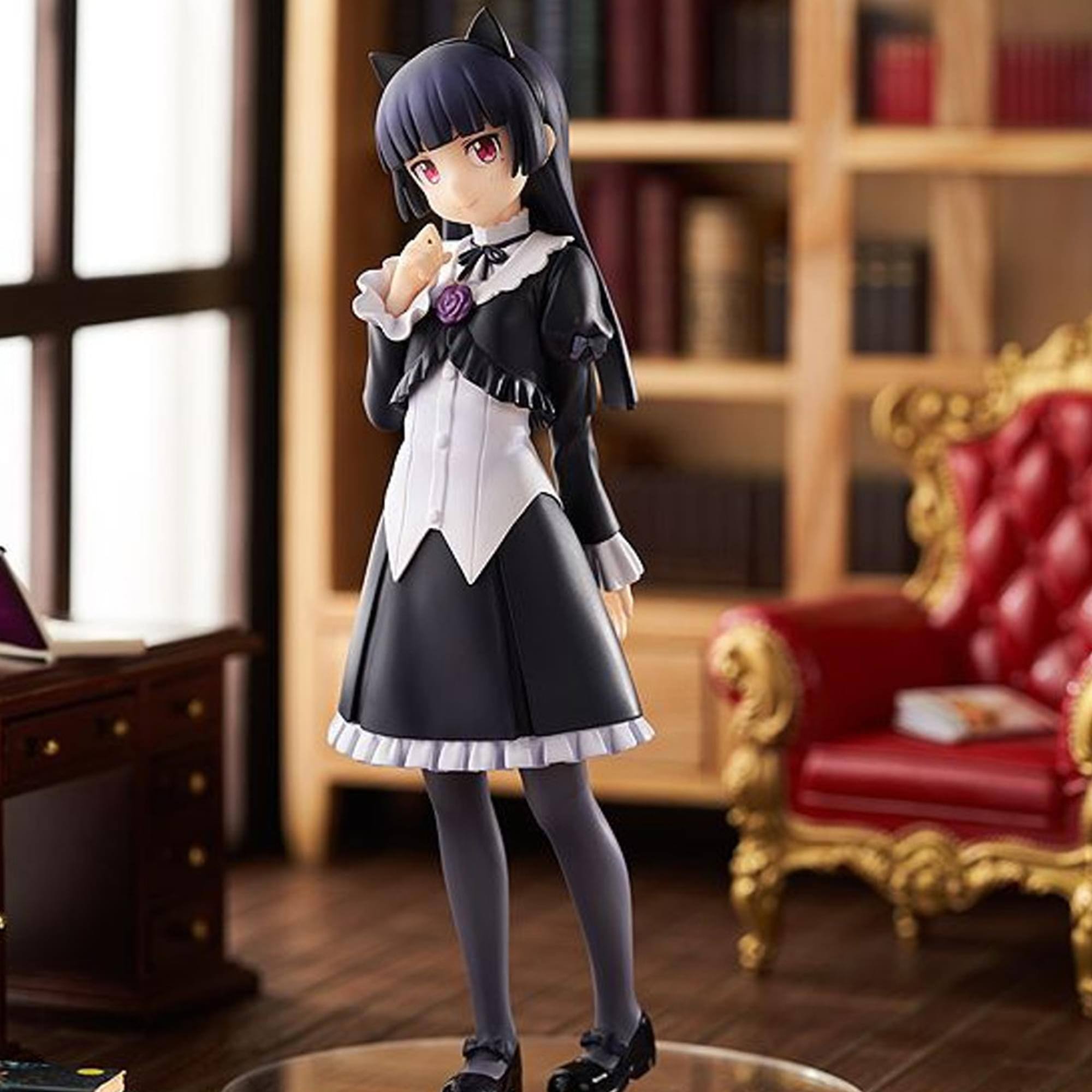 Alt View 3. Good Smile Company - Oreimo Pop Up Parade PVC Figure | Kuroneko - Black.