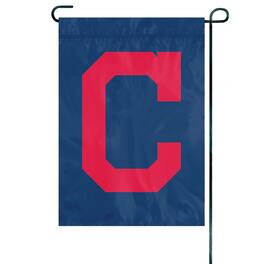 Party Animal - Cleveland Indians 15" x 10.5" Applique Garden/Window Flag - Multicolor