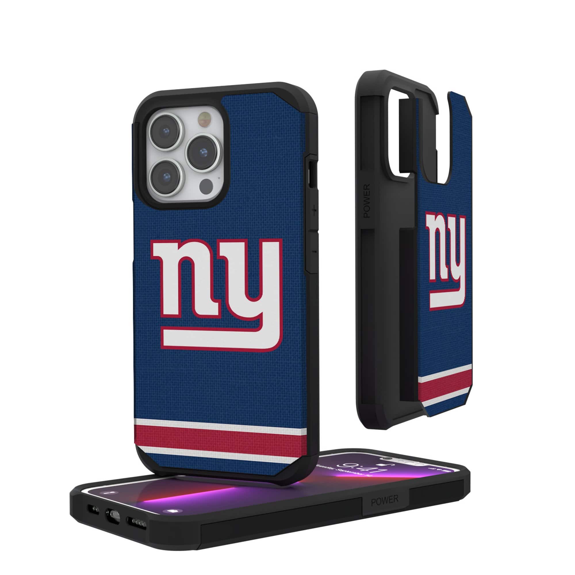 Keyscaper - NFL - New York Giants iPhone Rugged Stripe Design Case - 12 mini/13 mini - Multicolor price history on PriceWatchPro