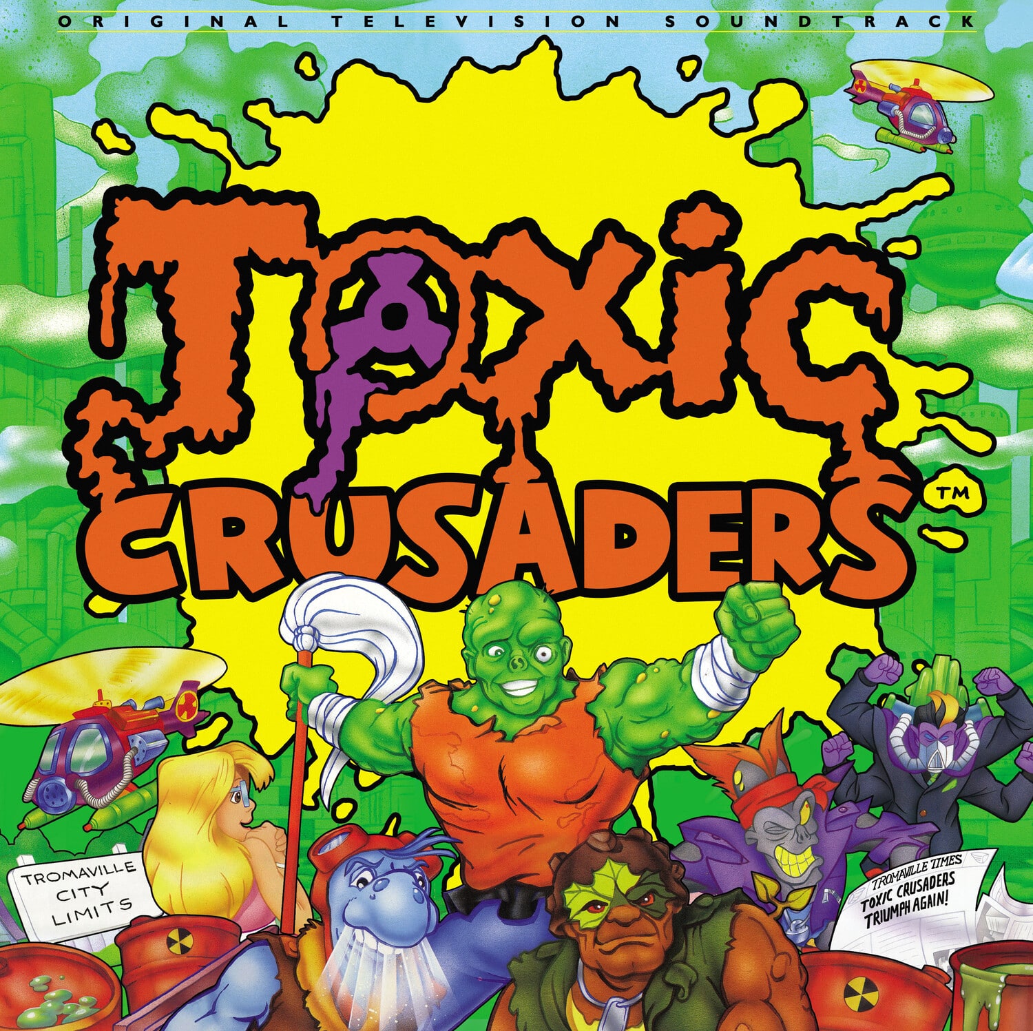 Dennis C. Brown - Toxic Crusaders (Original Soundtrack)  - VINYL LP