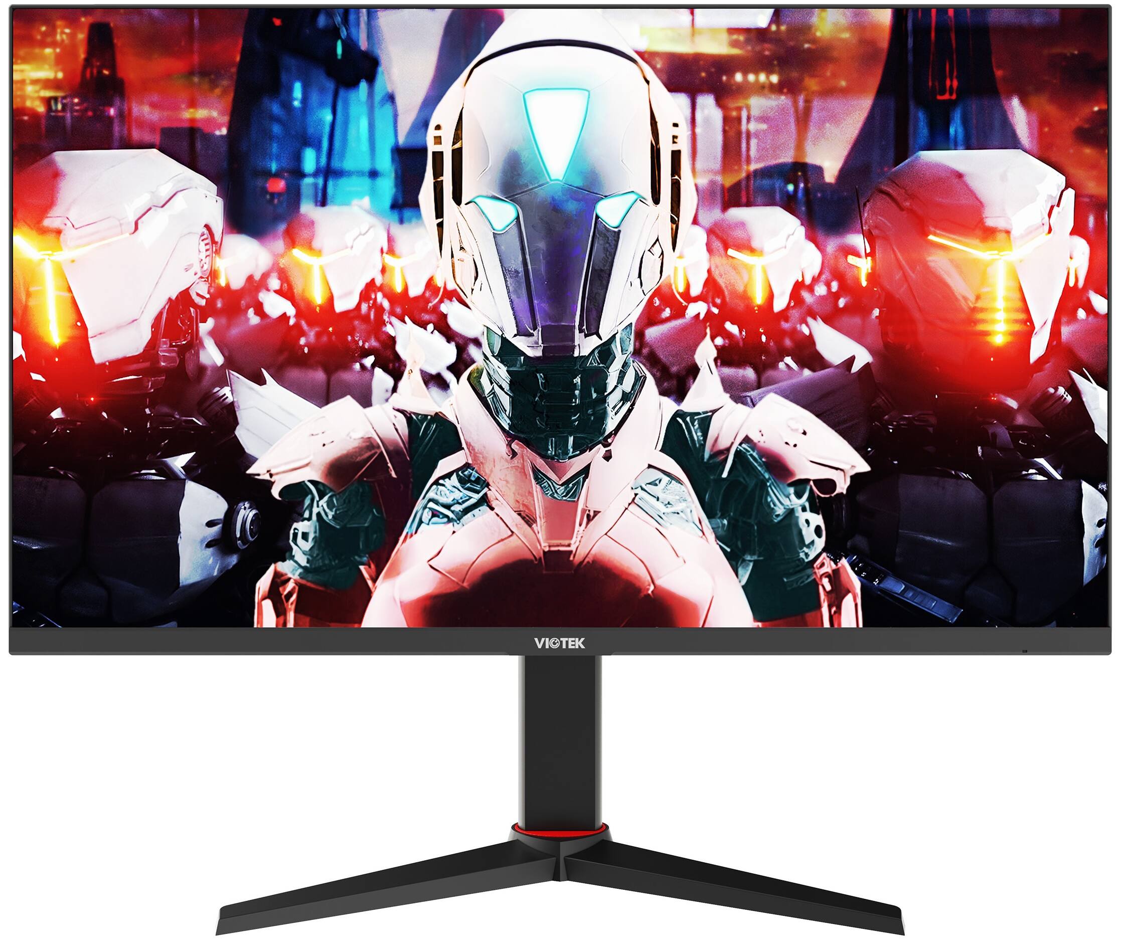 Front. Viotek - GFT27CXB2 27" LED Full-HD FreeSync & G-Sync Compatible Gaming Monitor (HDMI, DisplayPort).